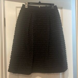 Black Mid Length BCBG Maxazria Skirt